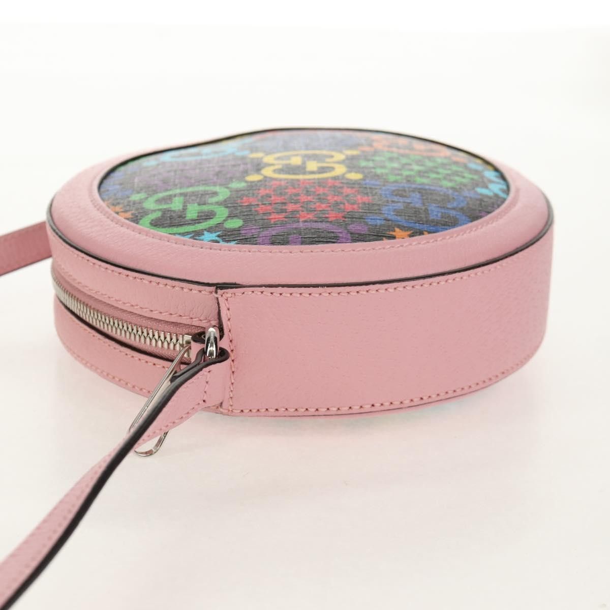 Gucci Gucci Round Psychedelic Print GG Coated Canvas Size ONE SIZE - 3 Thumbnail