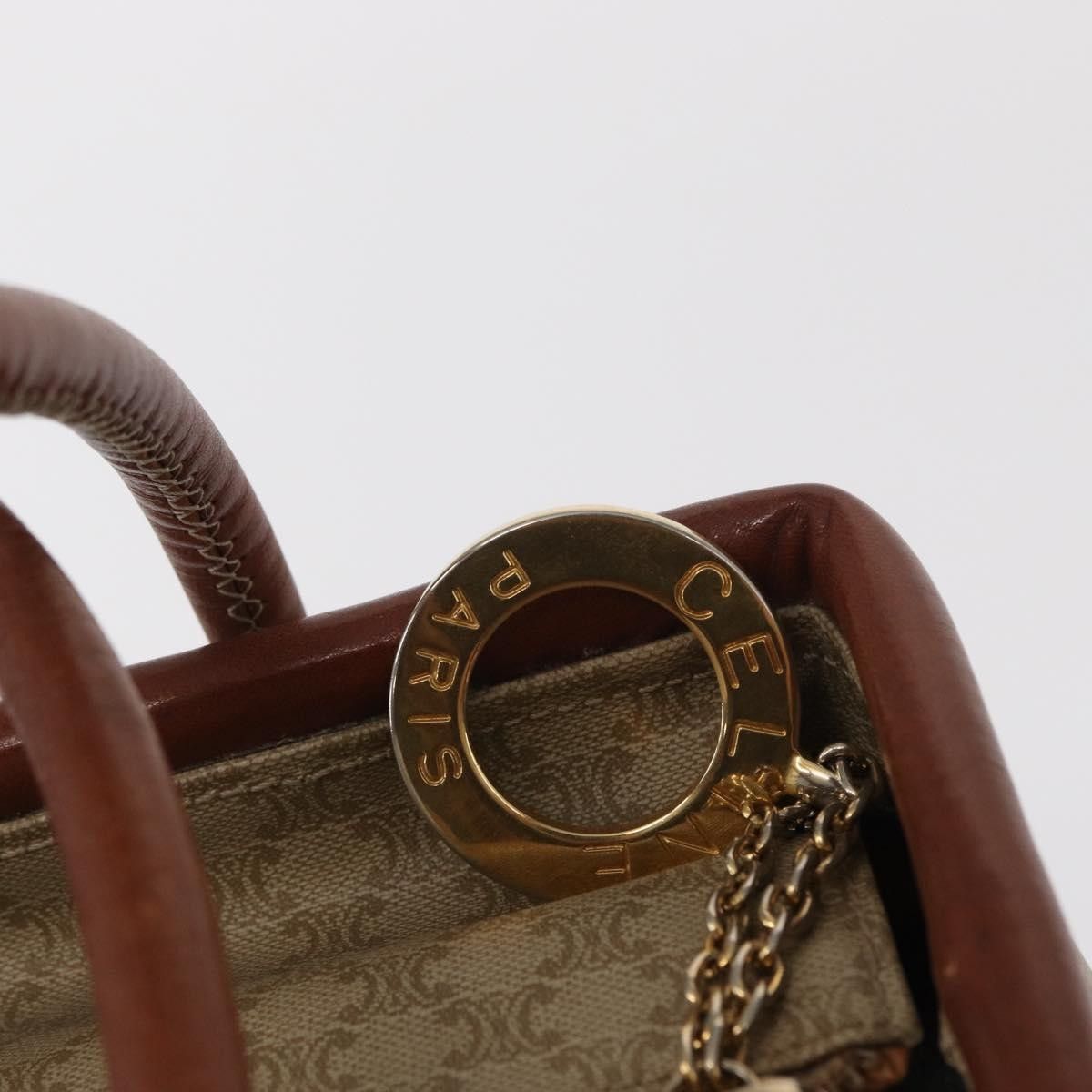Celine Celine Vintage Macadam Canvas and Leather Size ONE SIZE - 13 Thumbnail