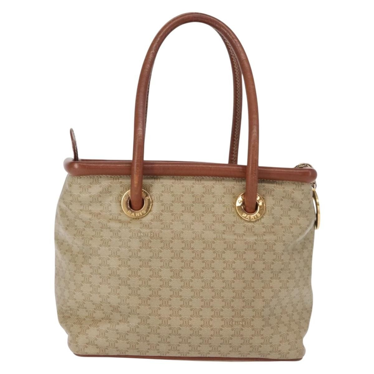 Celine Celine Vintage Macadam Canvas and Leather Size ONE SIZE - 2 Thumbnail