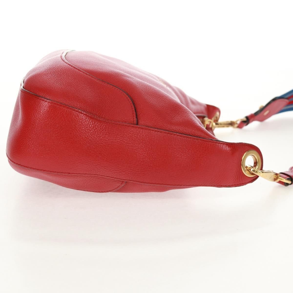 Prada Prada Striped Strap Zip Hobo Vitello Daino Size ONE SIZE - 4 Thumbnail