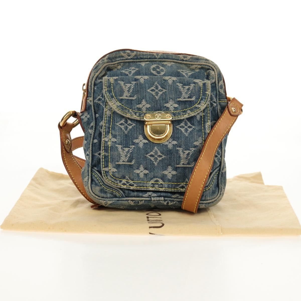 Louis Vuitton Louis Vuitton Camera Bag Monogram Denim Size ONE SIZE - 13 Thumbnail