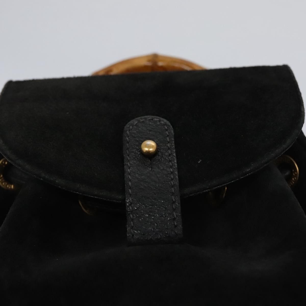 Gucci Gucci Gucci bamboo backpack daim Size ONE SIZE - 24 Thumbnail
