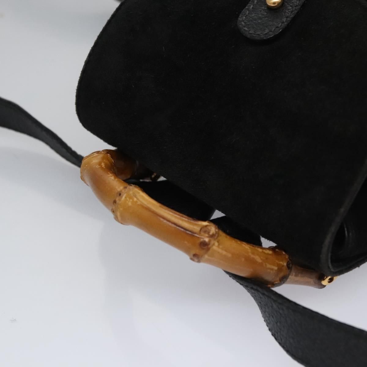 Gucci Gucci Gucci bamboo backpack daim Size ONE SIZE - 7 Thumbnail