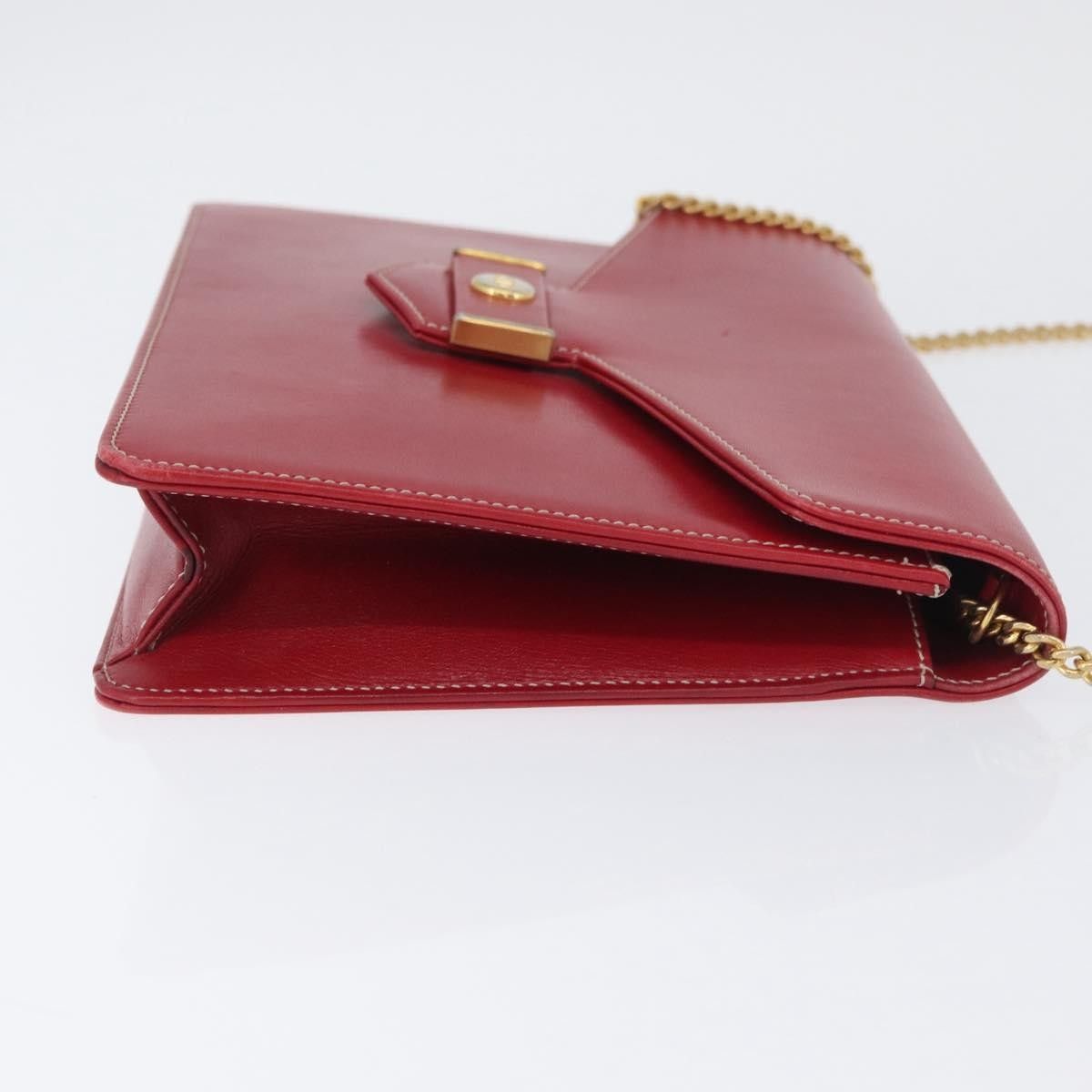 Dior Christian Dior Vintage CD Chain Flap Shoulder Bag Leather Size ONE SIZE - 3 Thumbnail