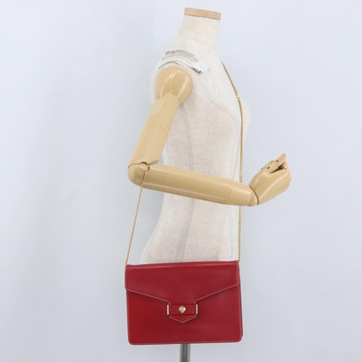 Dior Christian Dior Vintage CD Chain Flap Shoulder Bag Leather Size ONE SIZE - 15 Thumbnail