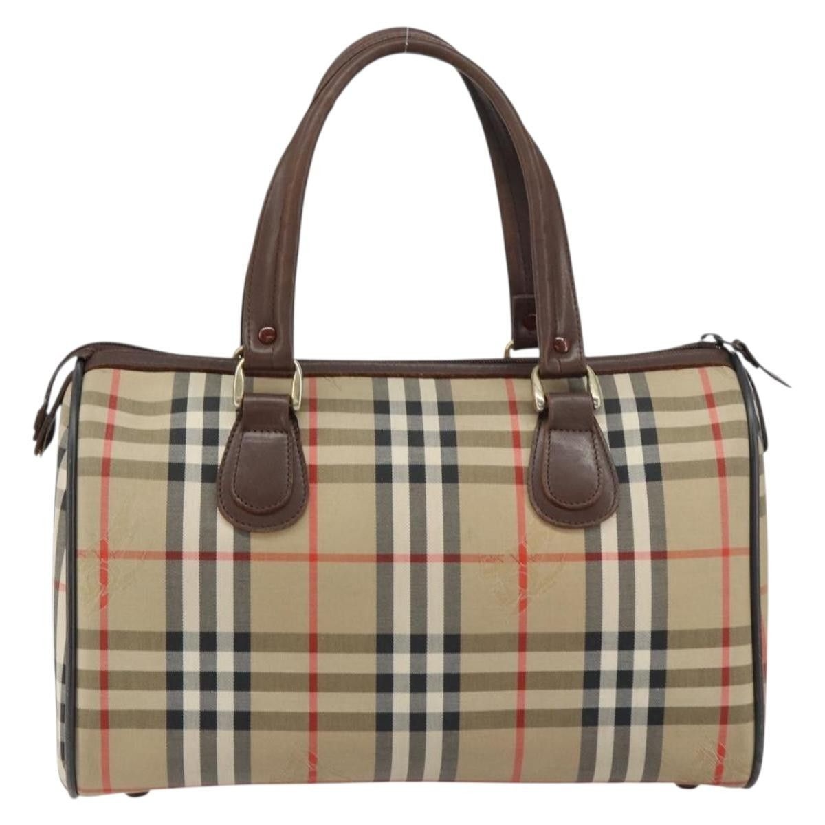 Burberry Burberry Nova Check Handbag Nova Check Canvas Size ONE SIZE - 2 Thumbnail