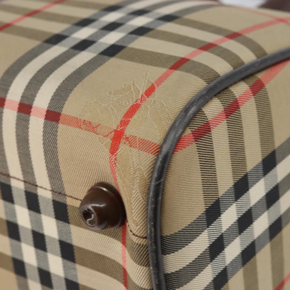 Burberry Burberry Nova Check Handbag Nova Check Canvas Size ONE SIZE - 10 Thumbnail