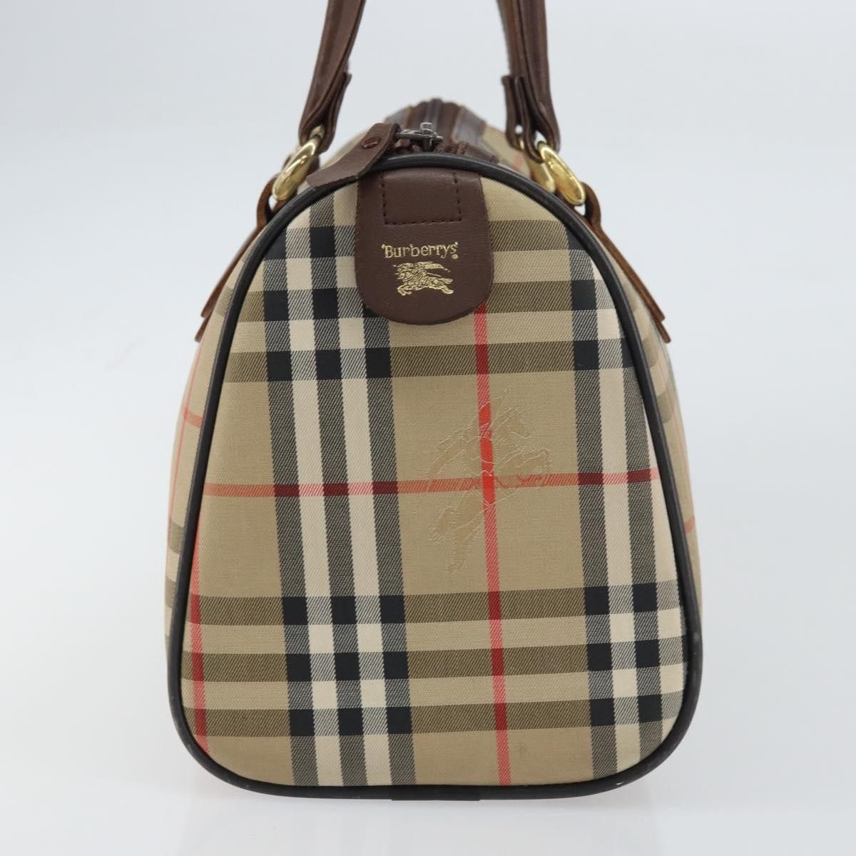 Burberry Burberry Nova Check Handbag Nova Check Canvas Size ONE SIZE - 3 Thumbnail