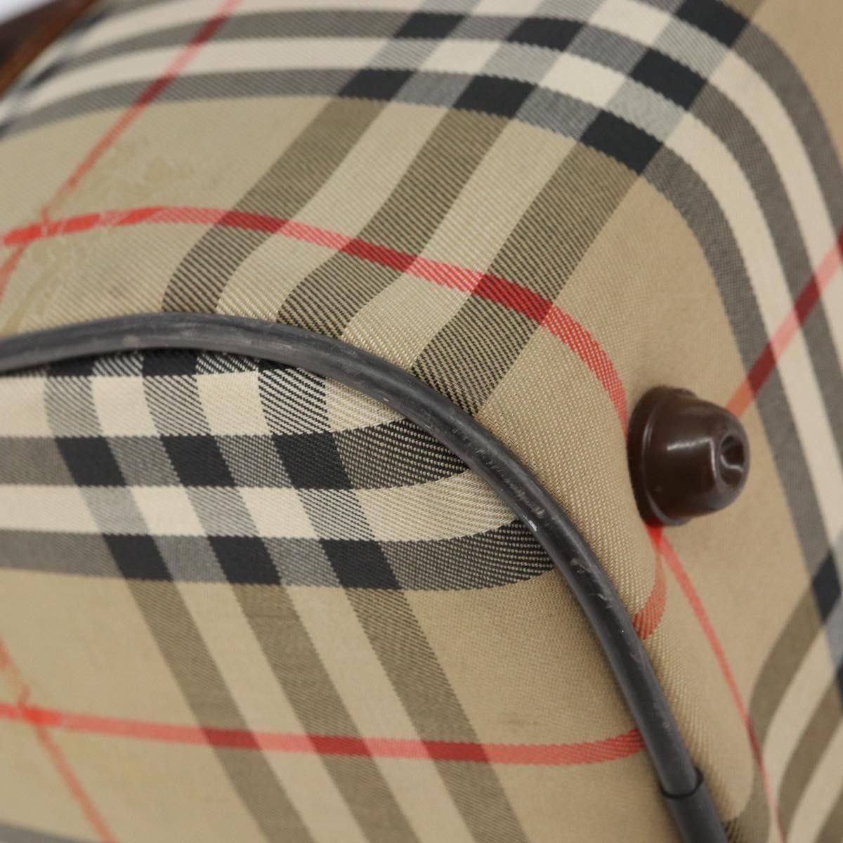 Burberry Burberry Nova Check Handbag Nova Check Canvas Size ONE SIZE - 7 Thumbnail