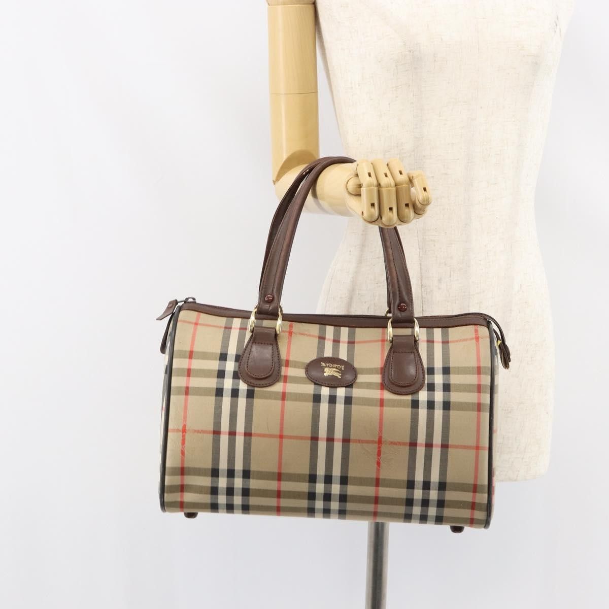 Burberry Burberry Nova Check Handbag Nova Check Canvas Size ONE SIZE - 13 Thumbnail