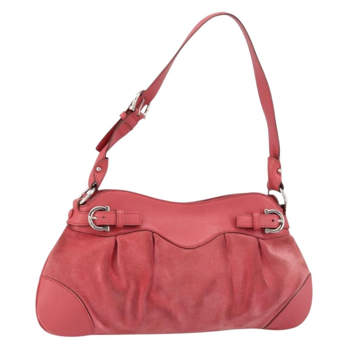 Salvatore Ferragamo Salvatore Ferragamo Gancini Suede Size ONE SIZE - 19 Thumbnail