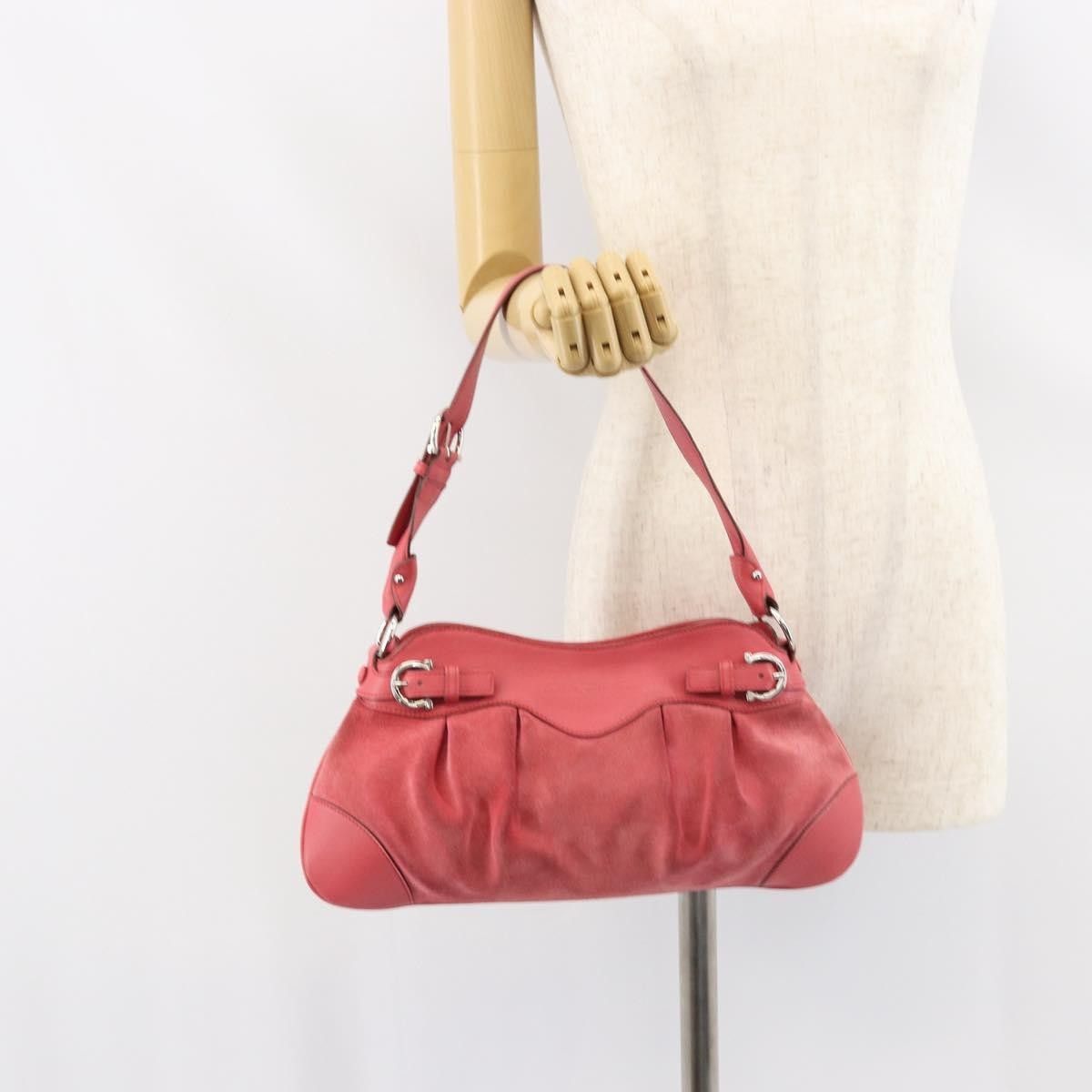 Salvatore Ferragamo Salvatore Ferragamo Gancini Suede Size ONE SIZE - 13 Thumbnail