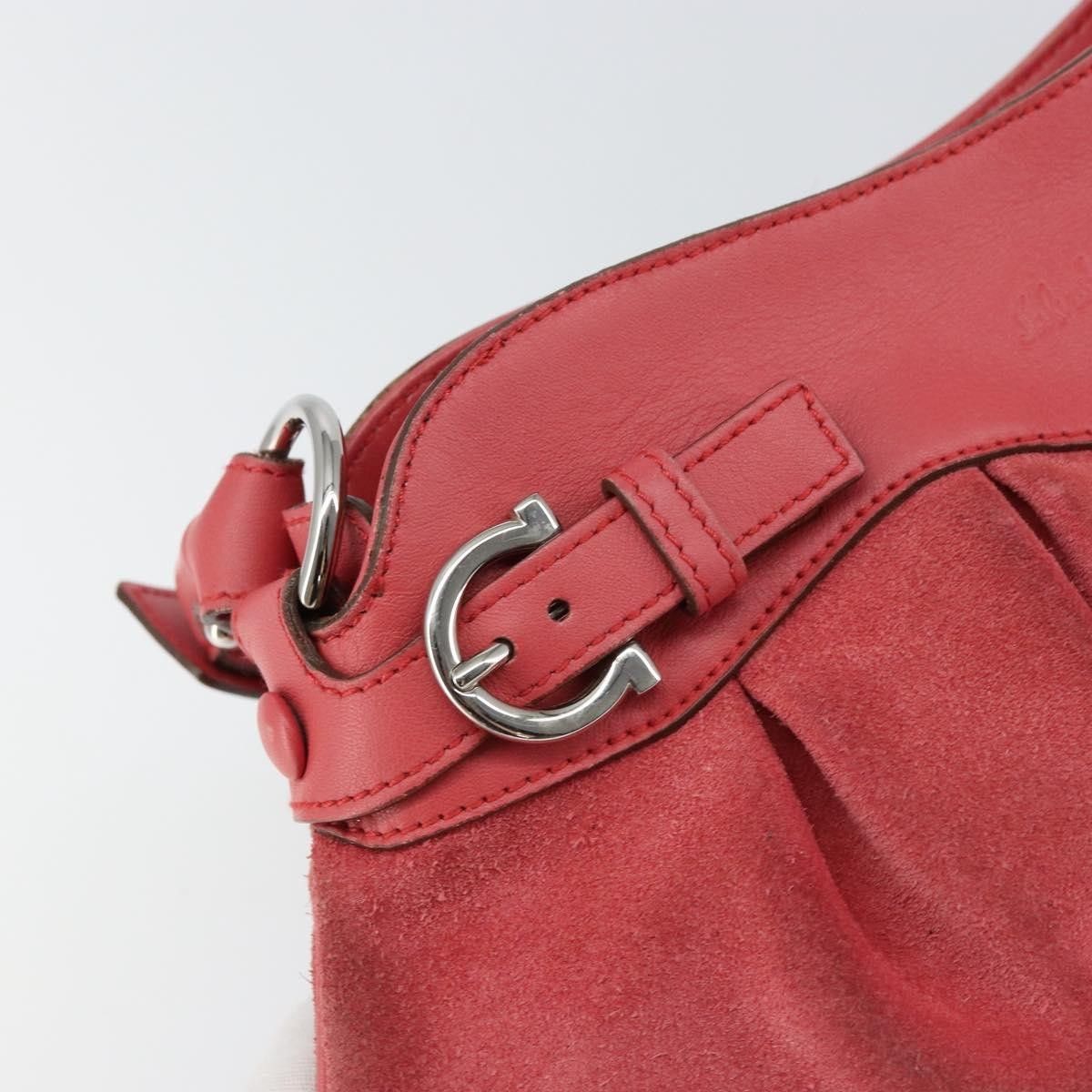 Salvatore Ferragamo Salvatore Ferragamo Gancini Suede Size ONE SIZE - 17 Thumbnail