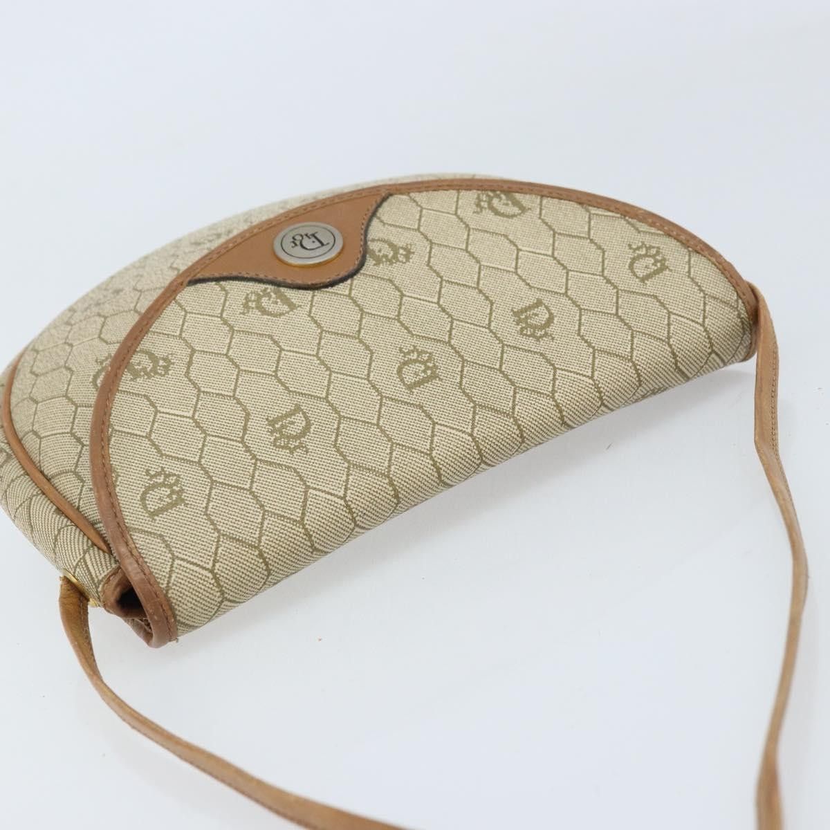 Dior Christian Dior Vintage Honeycomb Canvas and Leather Size ONE SIZE - 15 Thumbnail