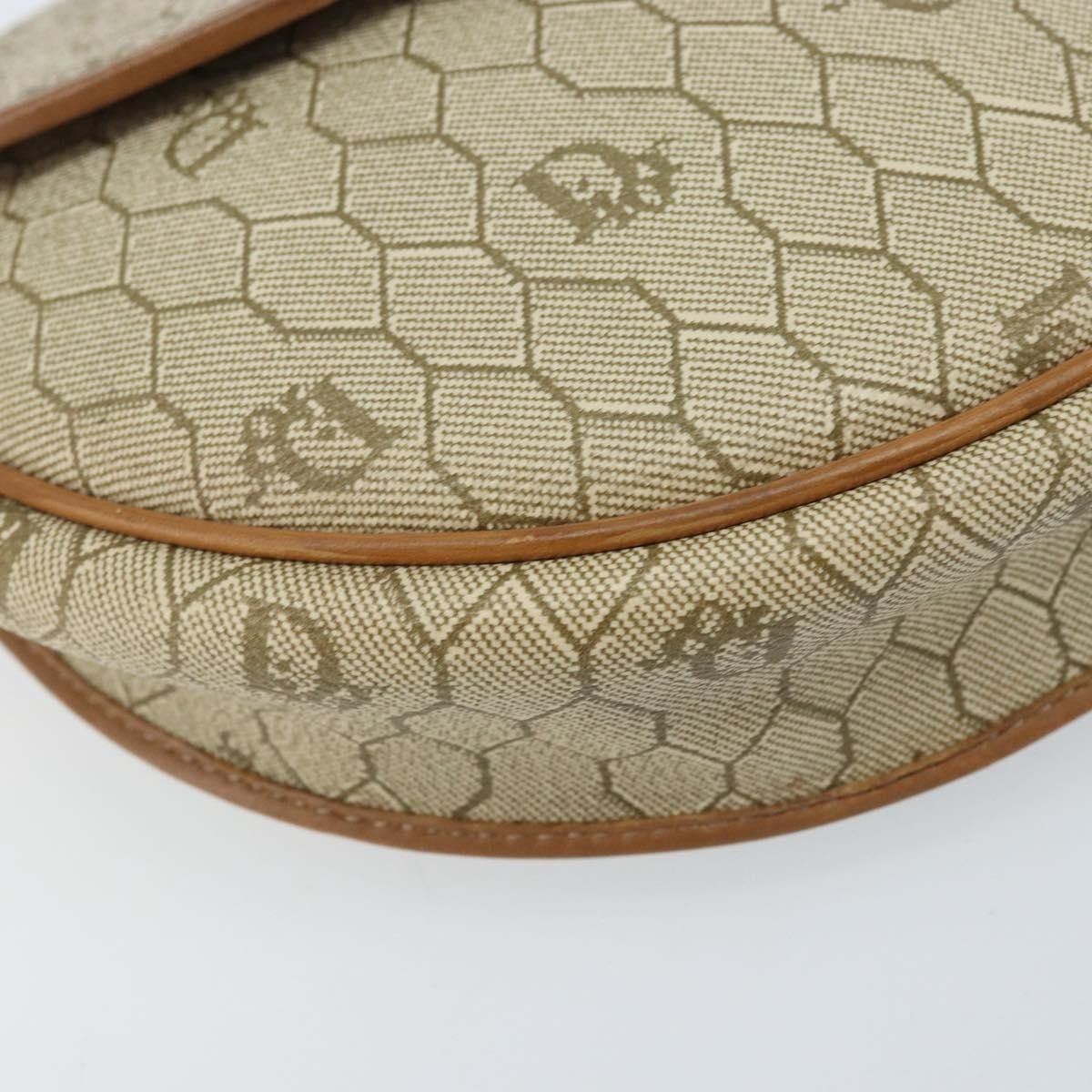 Dior Christian Dior Vintage Honeycomb Canvas and Leather Size ONE SIZE - 9 Thumbnail