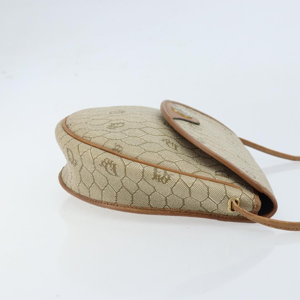 Dior Christian Dior Vintage Honeycomb Canvas and Leather Size ONE SIZE - 3 Thumbnail