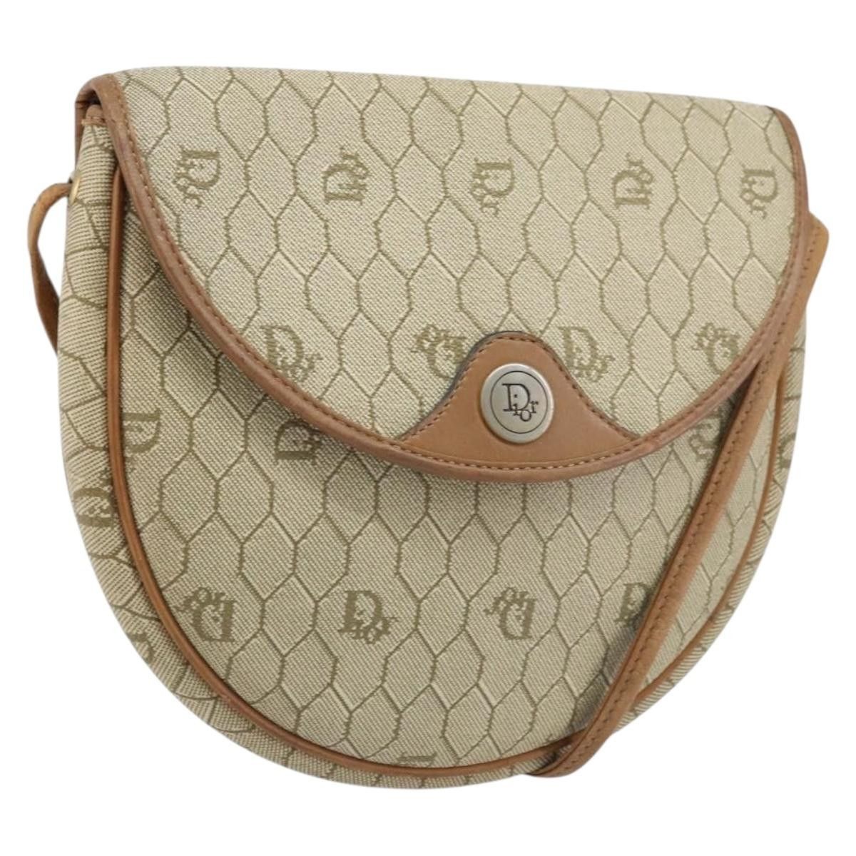 Dior Christian Dior Vintage Honeycomb Canvas and Leather Size ONE SIZE - 18 Thumbnail