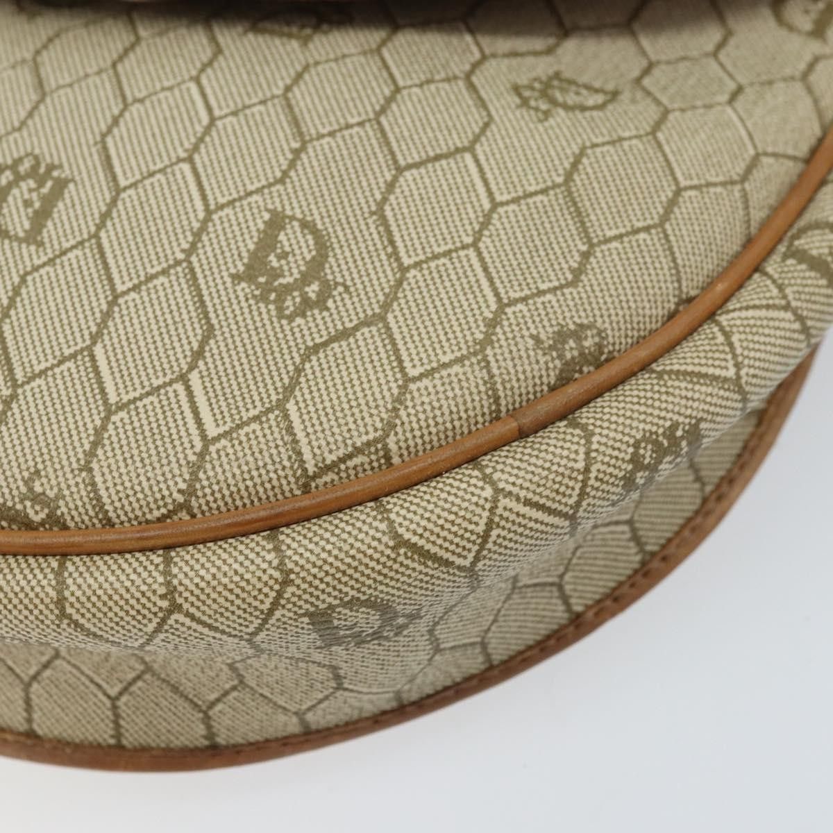 Dior Christian Dior Vintage Honeycomb Canvas and Leather Size ONE SIZE - 8 Thumbnail