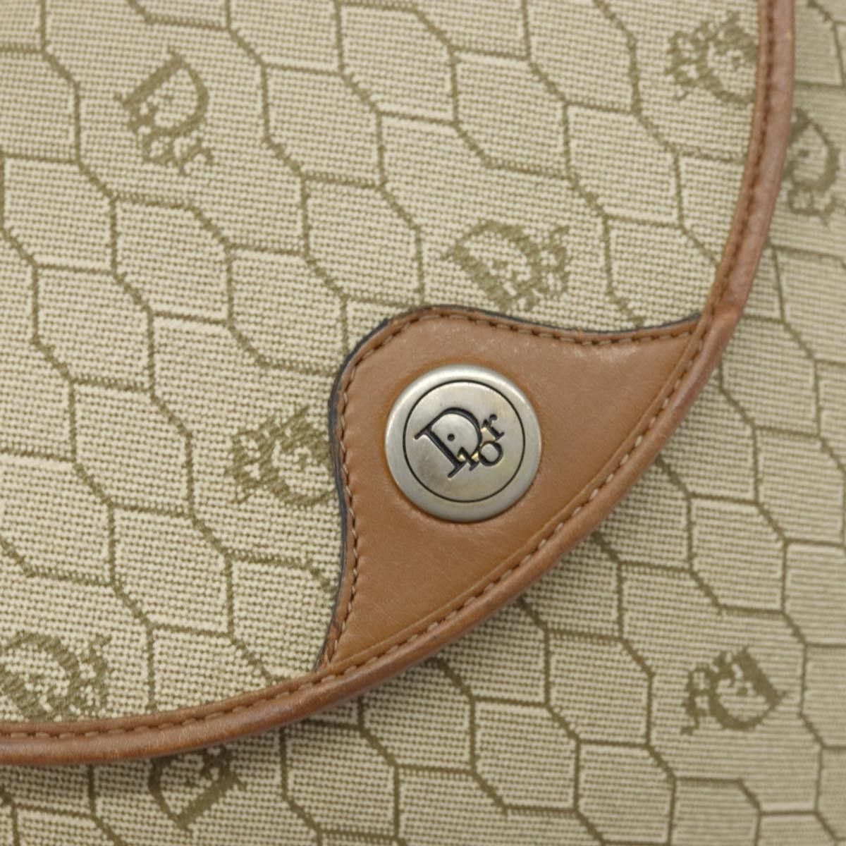 Dior Christian Dior Vintage Honeycomb Canvas and Leather Size ONE SIZE - 12 Thumbnail
