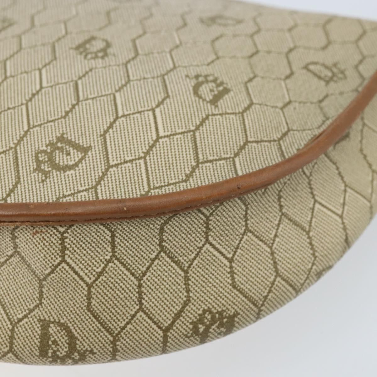 Dior Christian Dior Vintage Honeycomb Canvas and Leather Size ONE SIZE - 10 Thumbnail