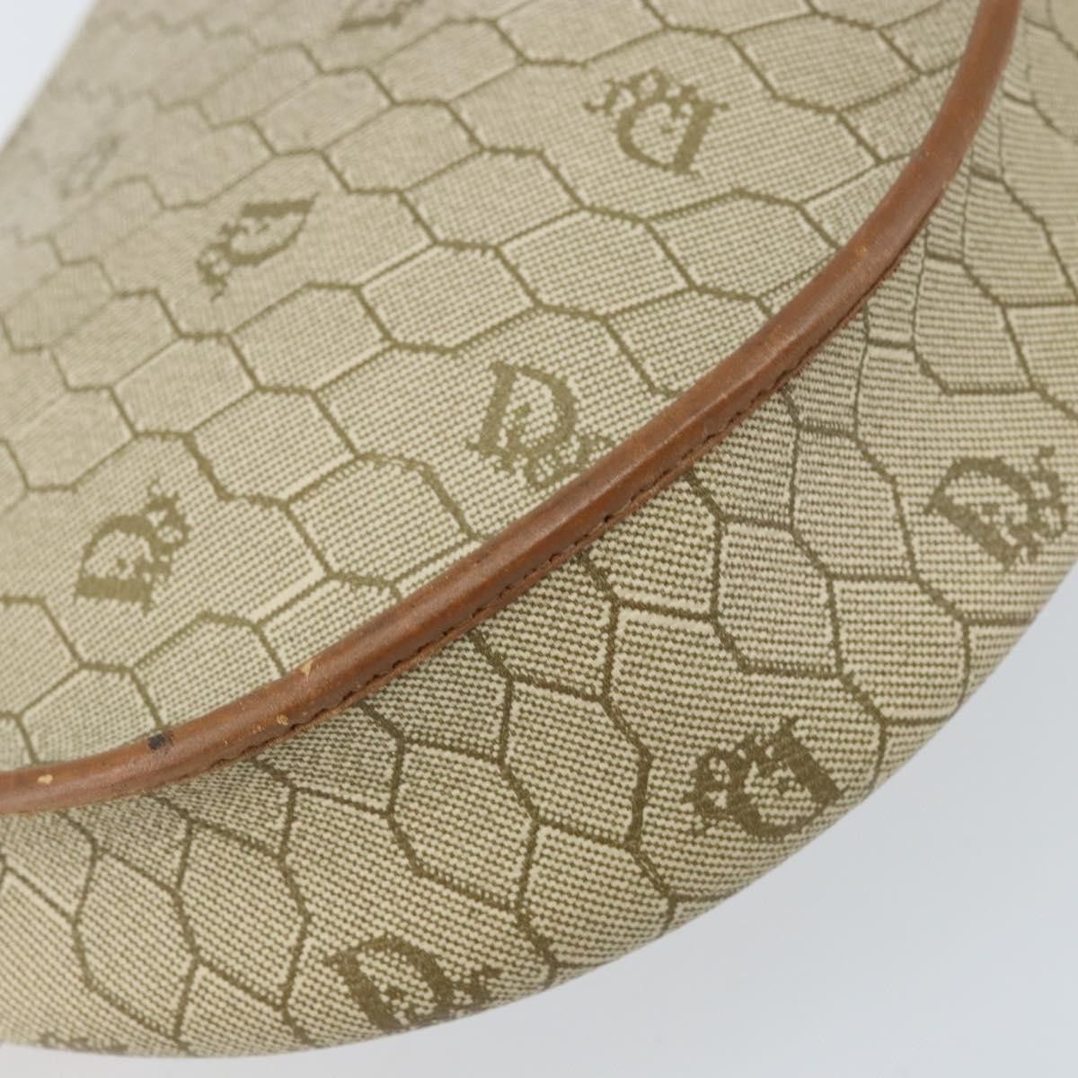 Dior Christian Dior Vintage Honeycomb Canvas and Leather Size ONE SIZE - 11 Thumbnail