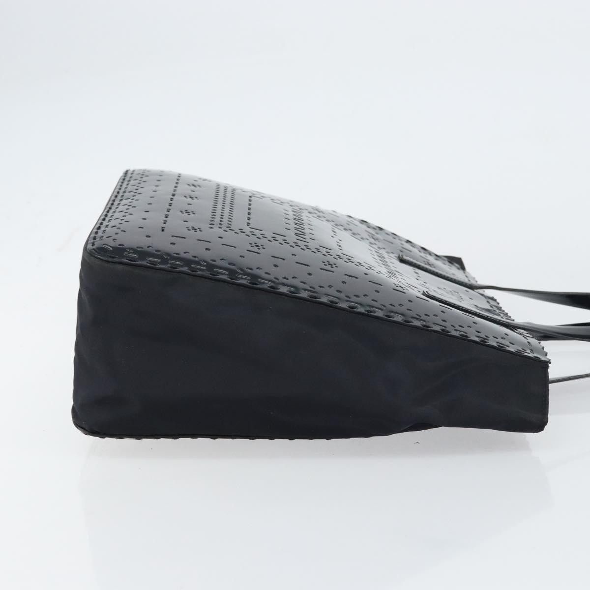 Prada Prada Vintage Tote Tessuto with Leather Size ONE SIZE - 3 Thumbnail