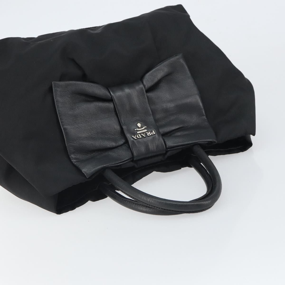 Prada Prada Bow Tote Tessuto with Leather Size ONE SIZE - 14 Thumbnail