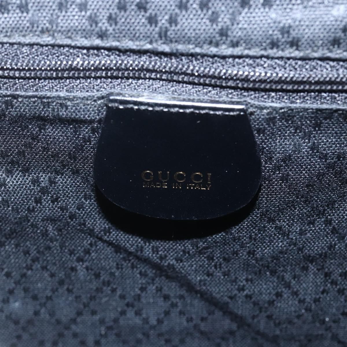 Gucci Gucci Vintage Bamboo Backpack Patent Size ONE SIZE - 6 Thumbnail