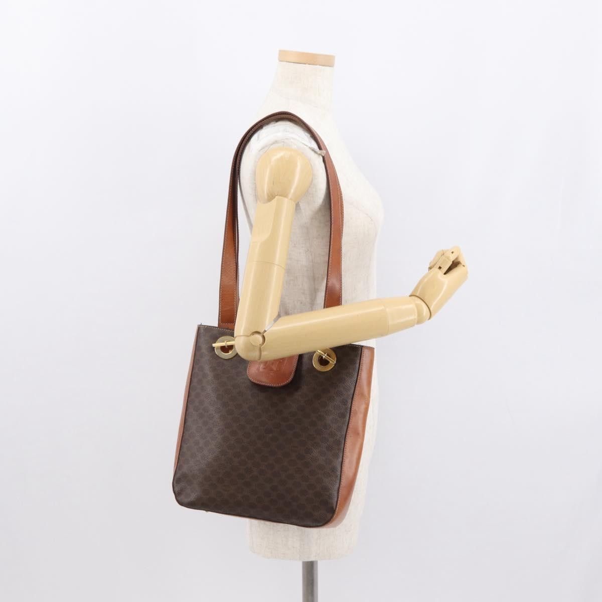 Celine Celine Vintage Macadam Canvas and Leather Size ONE SIZE - 14 Thumbnail