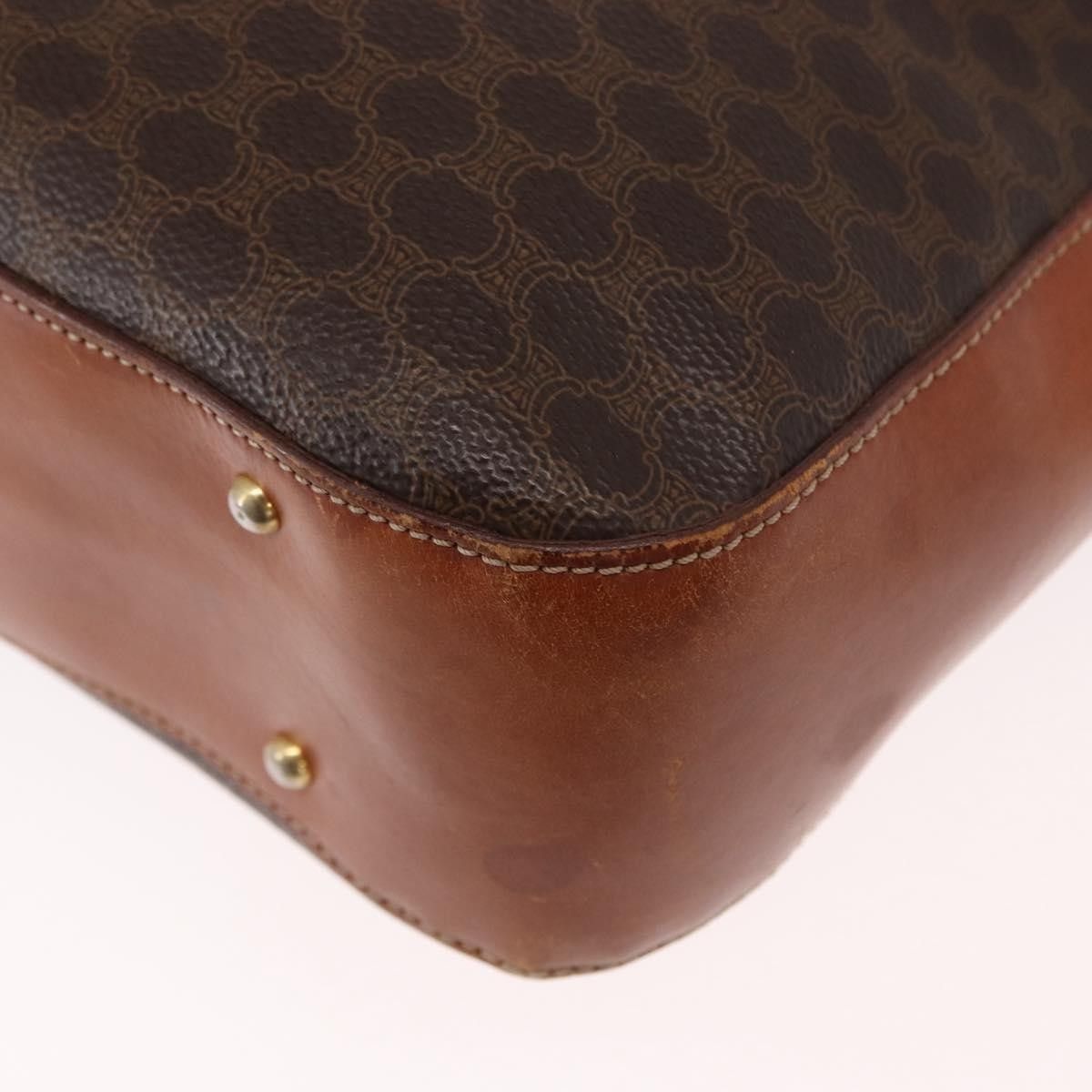 Celine Celine Vintage Macadam Canvas and Leather Size ONE SIZE - 10 Thumbnail