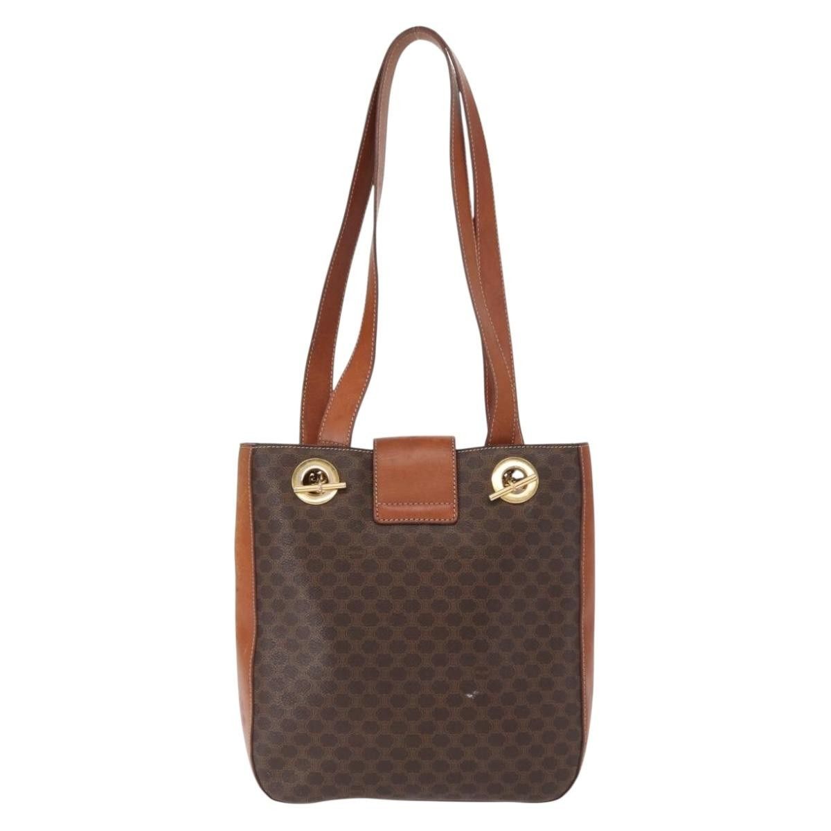 Celine Celine Vintage Macadam Canvas and Leather Size ONE SIZE - 2 Thumbnail