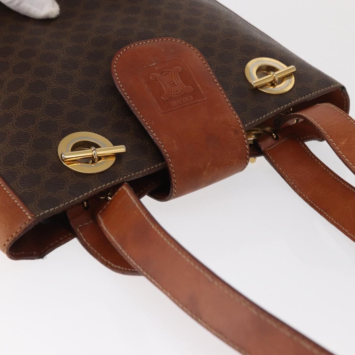 Celine Celine Vintage Macadam Canvas and Leather Size ONE SIZE - 15 Thumbnail