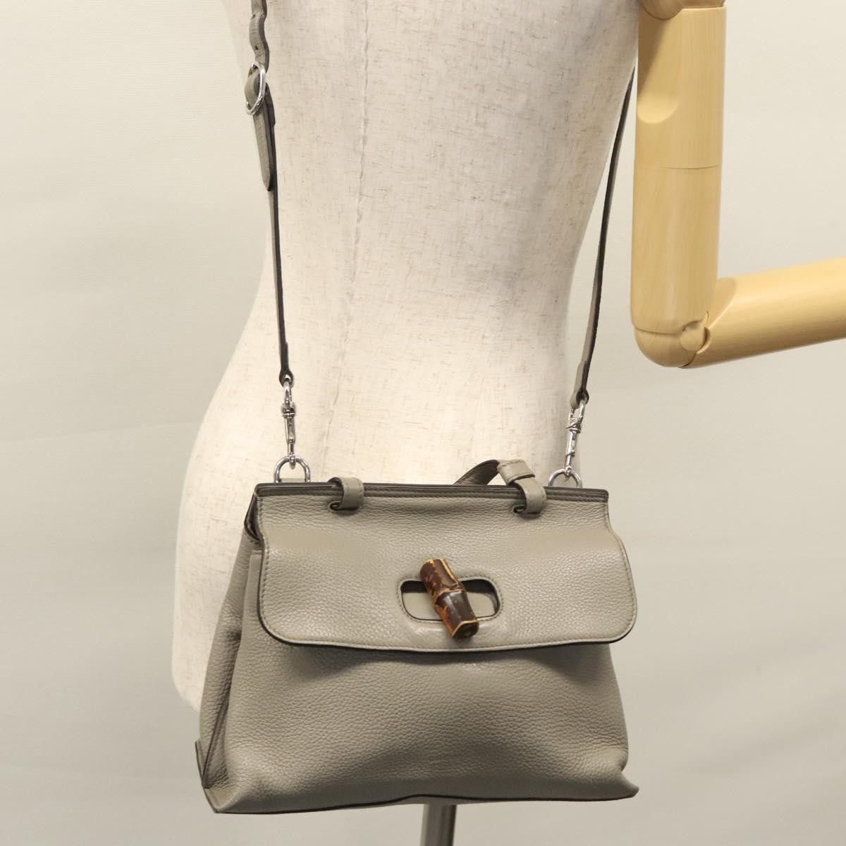 Gucci Gucci Bamboo Daily Top Handle Leather Size ONE SIZE - 14 Thumbnail