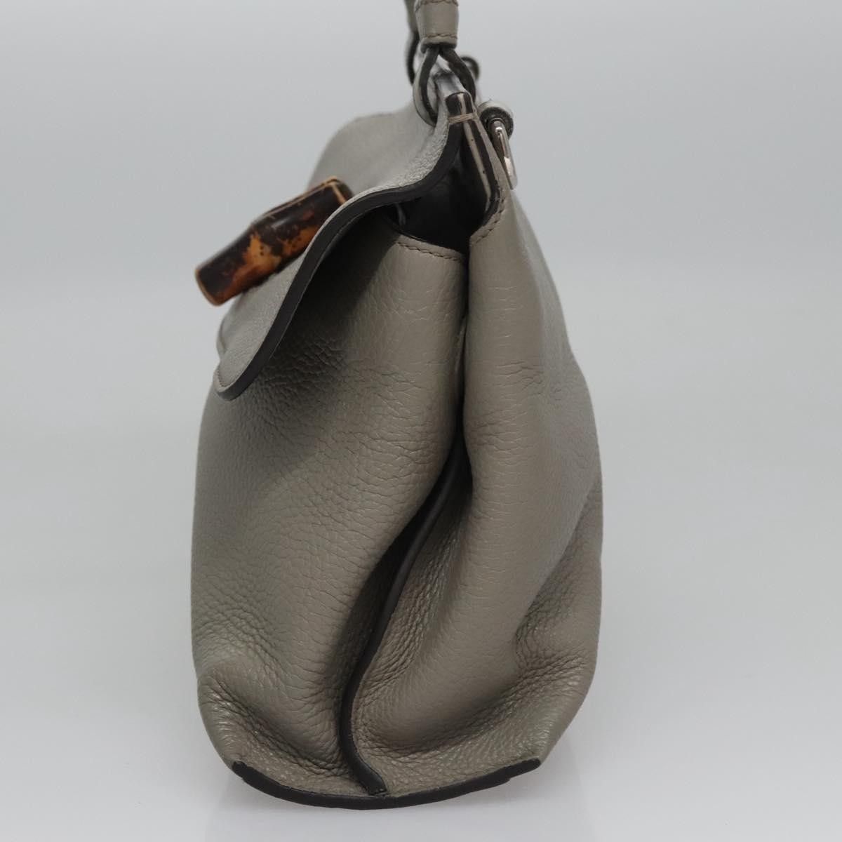 Gucci Gucci Bamboo Daily Top Handle Leather Size ONE SIZE - 3 Thumbnail