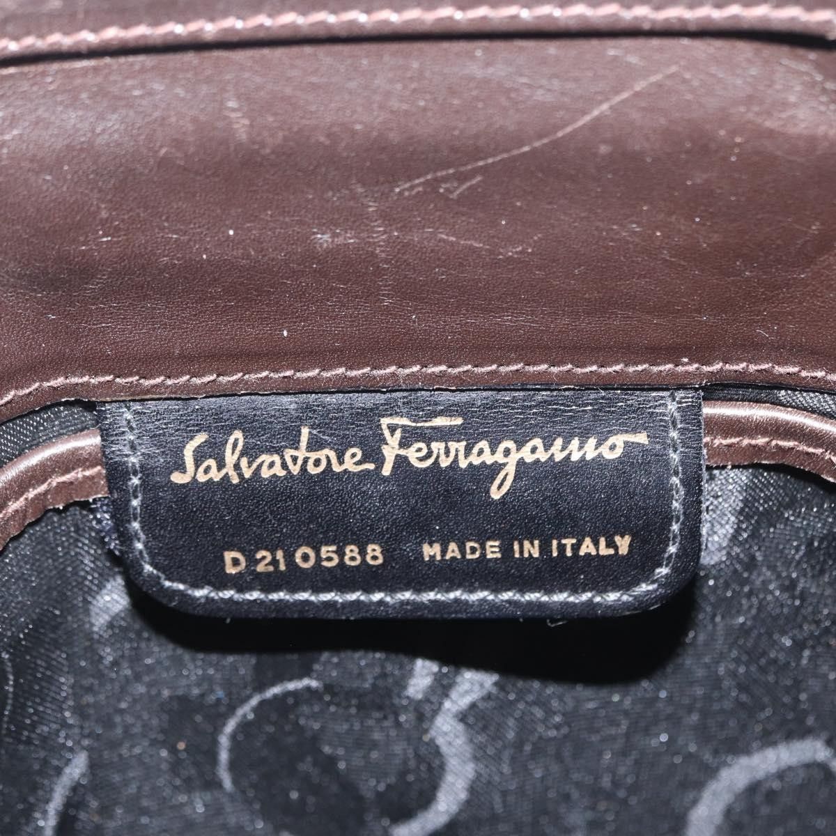 Salvatore Ferragamo Salvatore Ferragamo Vala Leather Size ONE SIZE - 6 Thumbnail