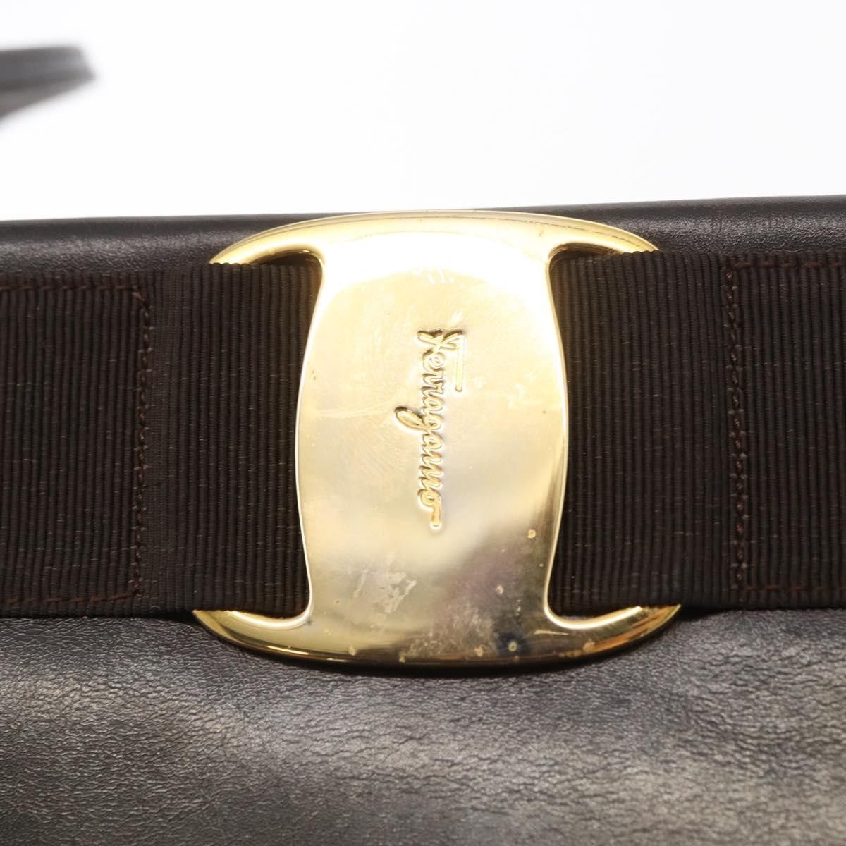 Salvatore Ferragamo Salvatore Ferragamo Vala Leather Size ONE SIZE - 12 Thumbnail