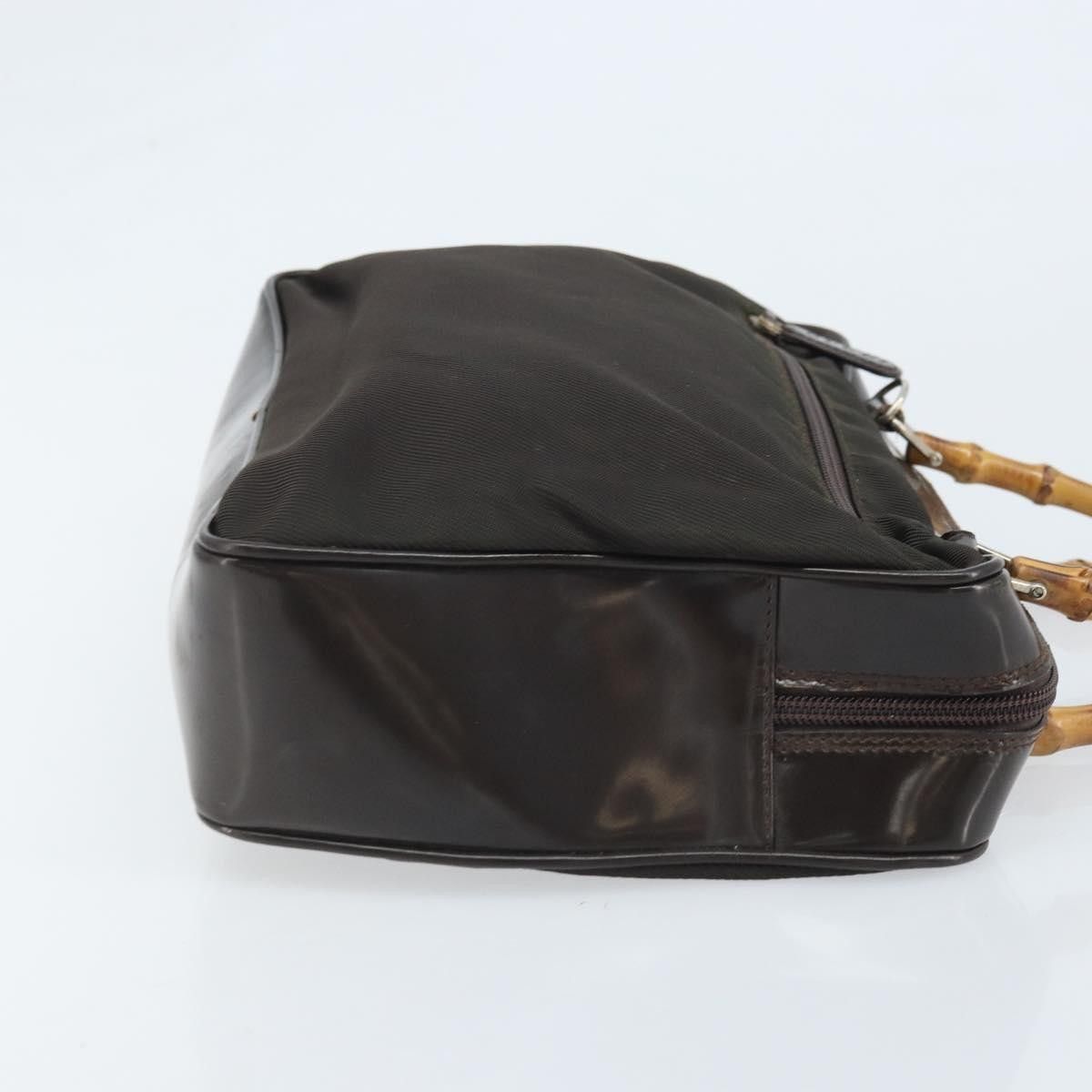 Gucci Gucci Vintage Bamboo Handle Bag Nylon Size ONE SIZE - 3 Thumbnail