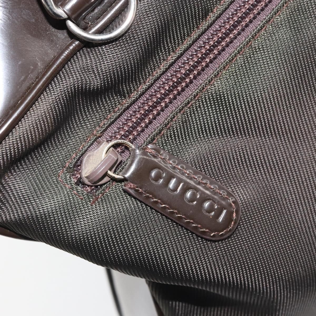 Gucci Gucci Vintage Bamboo Handle Bag Nylon Size ONE SIZE - 14 Thumbnail