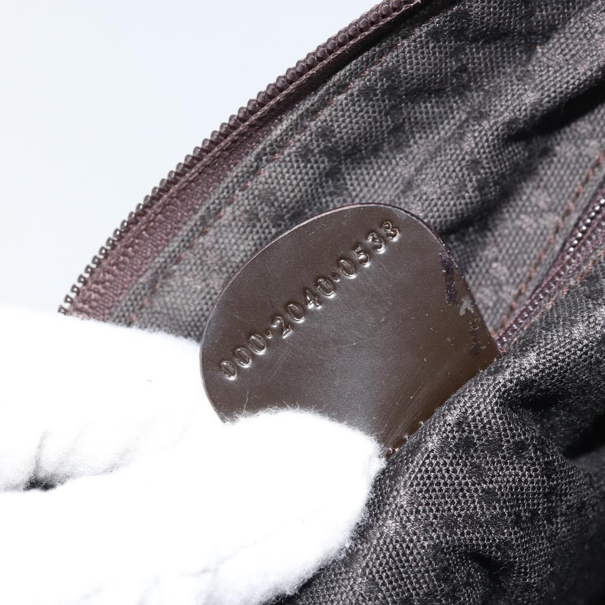 Gucci Gucci Vintage Bamboo Handle Bag Nylon Size ONE SIZE - 7 Thumbnail