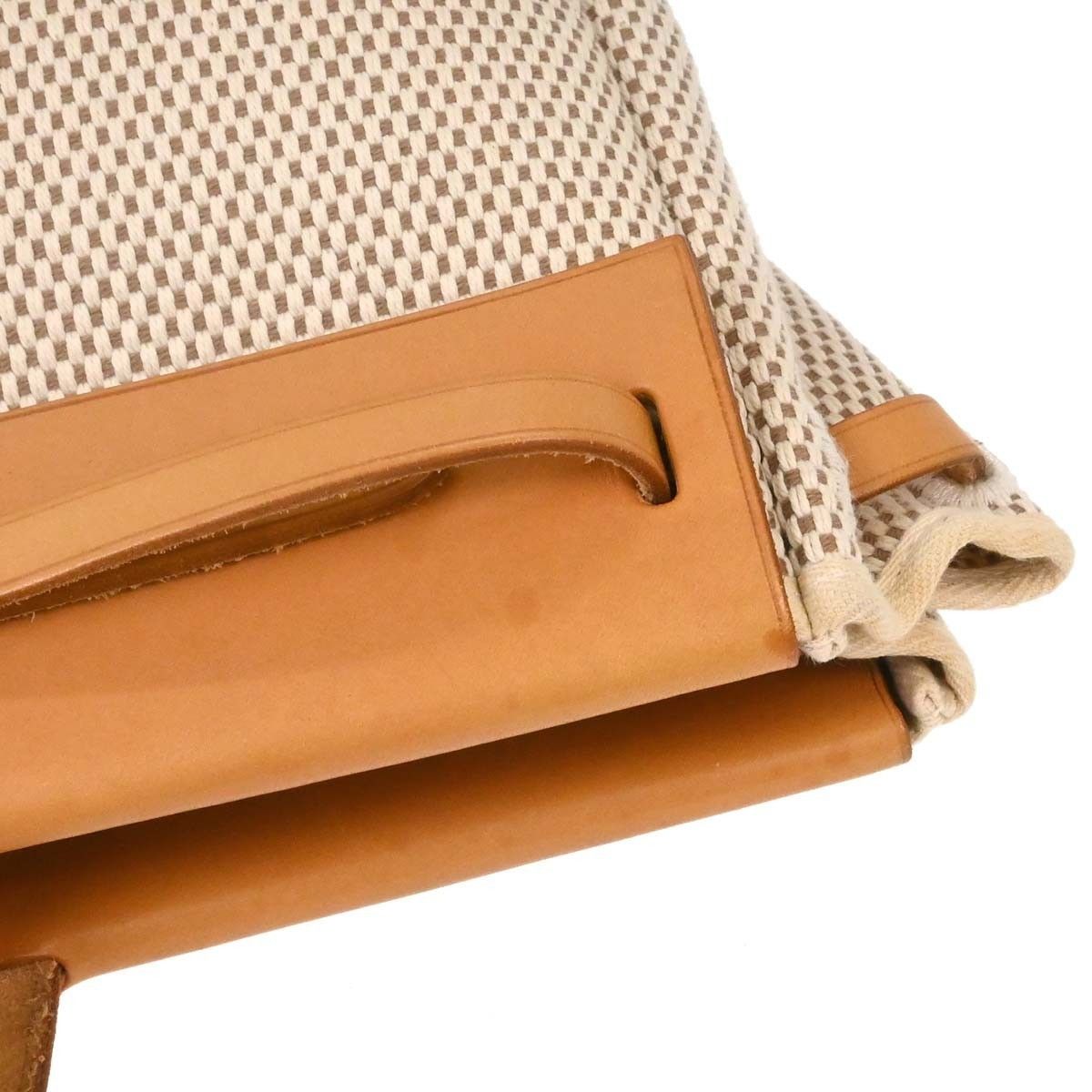Hermes Hermes Herbag Cabas Toile and Leather Size ONE SIZE - 12 Thumbnail