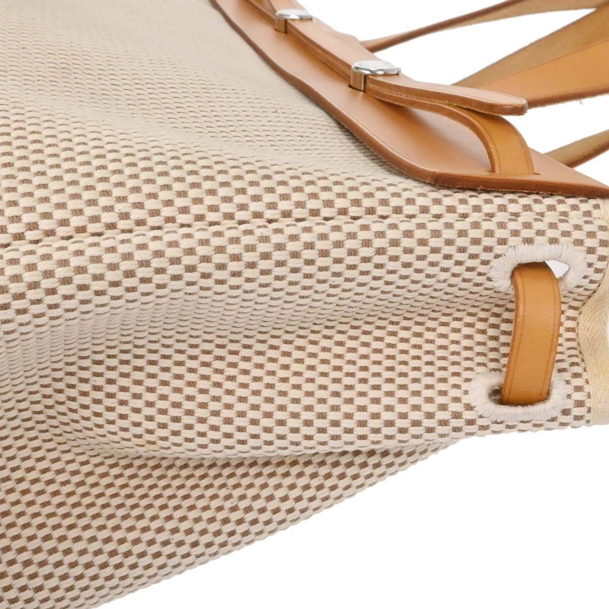 Hermes Hermes Herbag Cabas Toile and Leather Size ONE SIZE - 15 Thumbnail