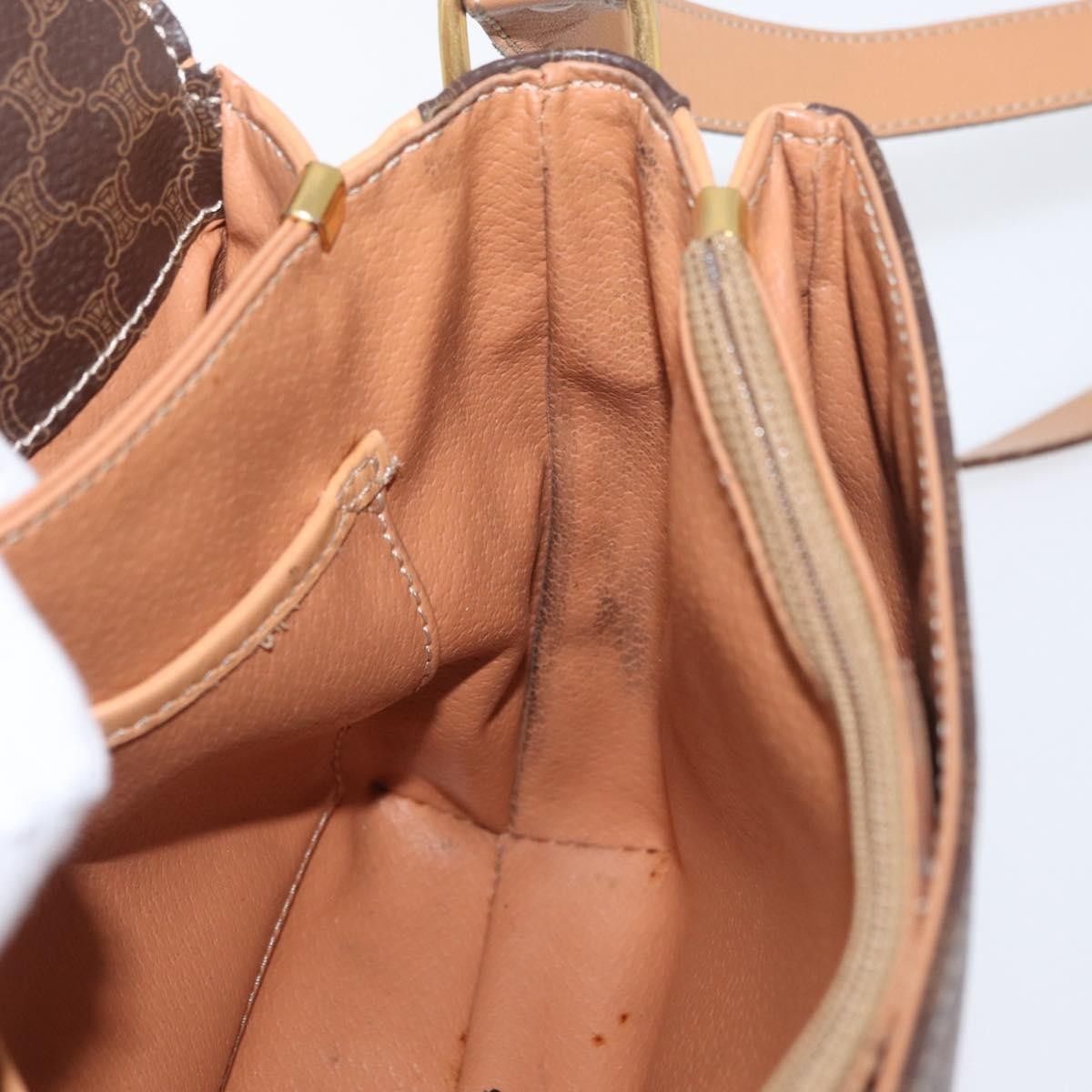Celine Celine Vintage Macadam Canvas and Leather Size ONE SIZE - 20 Thumbnail