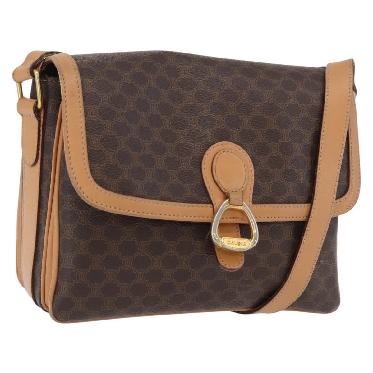 Celine Celine Vintage Macadam Canvas and Leather Size ONE SIZE - 13 Thumbnail