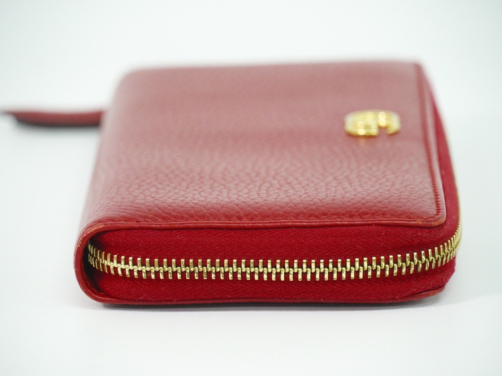 Gucci Gucci GG Marmont Zip Around Leather Size ONE SIZE - 3 Thumbnail