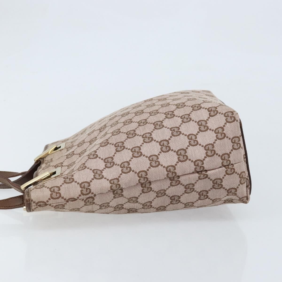 Gucci Gucci Vintage Bucket Shopping Tote GG Canvas Size ONE SIZE - 4 Thumbnail