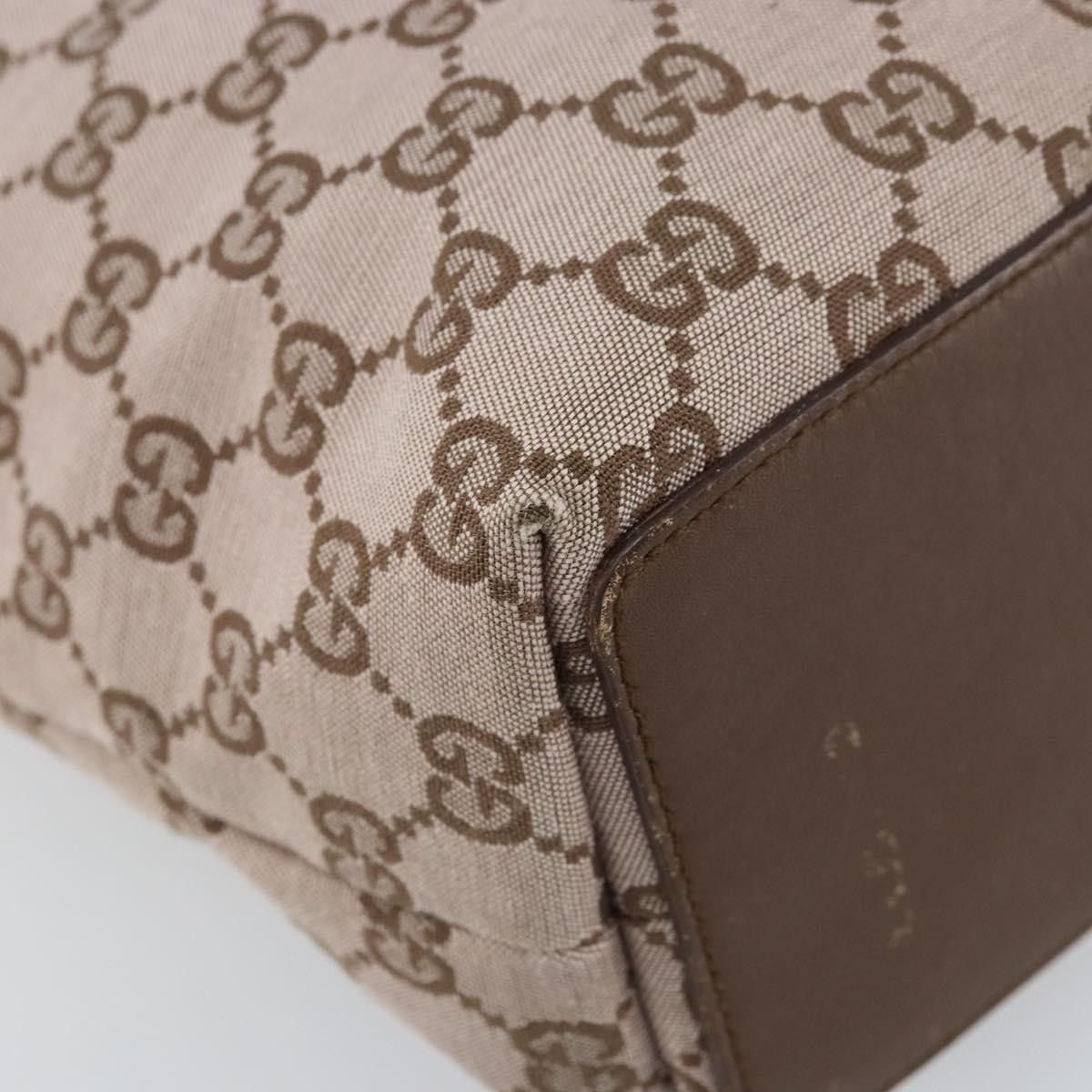 Gucci Gucci Vintage Bucket Shopping Tote GG Canvas Size ONE SIZE - 10 Thumbnail