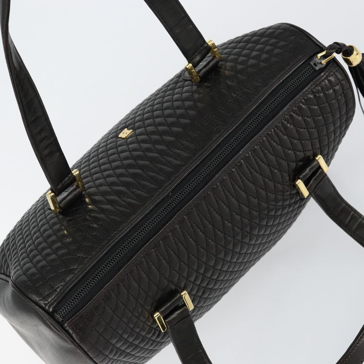 Bally Bally Vintage Handbag Quilted Leather Size ONE SIZE - 15 Thumbnail