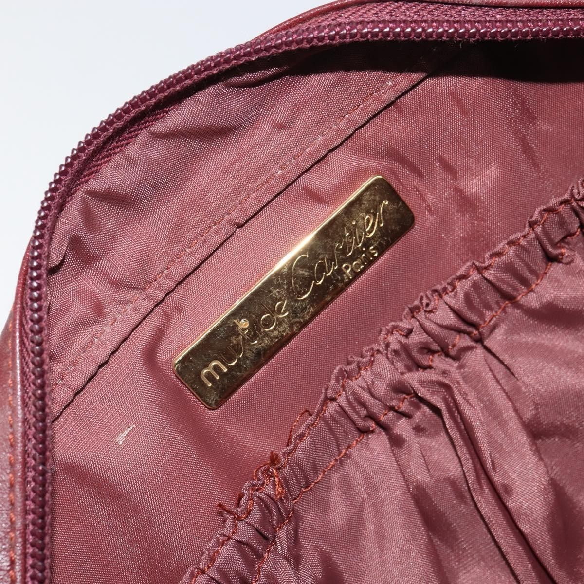 Cartier cartier Must de Cartier Clutch bag Leather Size ONE SIZE - 6 Thumbnail