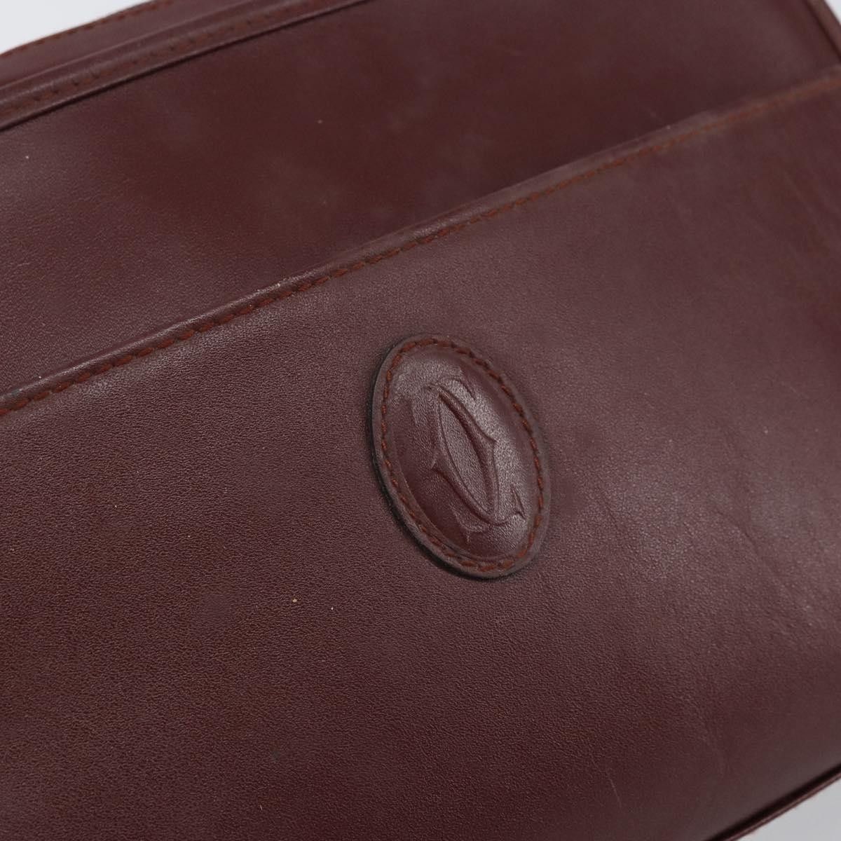 Cartier cartier Must de Cartier Clutch bag Leather Size ONE SIZE - 14 Thumbnail