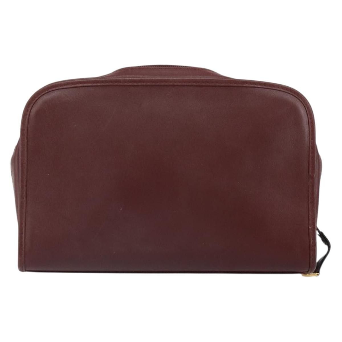 Cartier cartier Must de Cartier Clutch bag Leather Size ONE SIZE - 2 Thumbnail